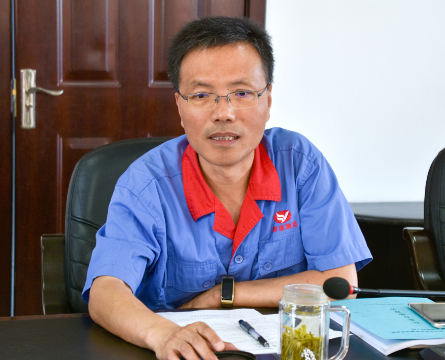 周泽鸿开门见山地介绍了"利剑3号"执法检查的目的和意义,检查范围